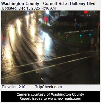 Durham: Washington County - Cornell Rd at Bethany Blvd