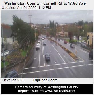 Hillsboro: Washington County - Cornell Rd at 173rd Ave