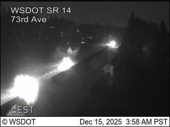 Vancouver: SR 14 at MP 3.7: 73rd Ave