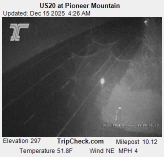 Newport: US20 at Pioneer Mountain