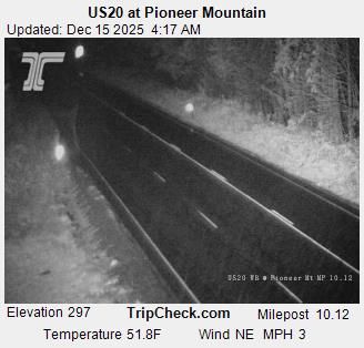 Newport: US20 at Pioneer Mountain