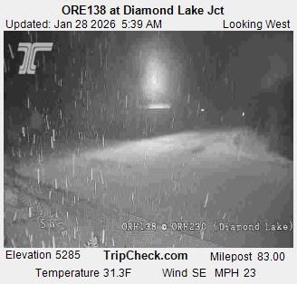 Douglas County: ORE138 at Diamond Lake Jct