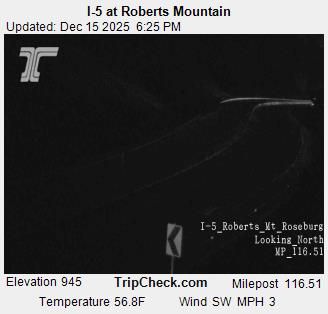 Round Prairie: I-5 at Roberts Mountain