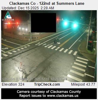 Rivergrove: Clackamas Co - 122nd at Summers Lane