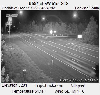 Bend: US97 at SW 61st St S