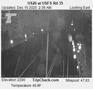 Government Camp: US26 at USFS Rd 35