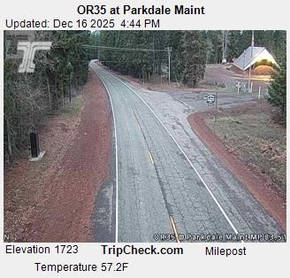 Parkdale: OR35 at - Maint