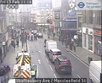 London Borough of Camden: Shaftesbury Ave - Macclesfield St