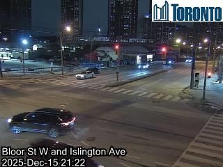 Toronto: Bloor St West At Islington Ave West Side