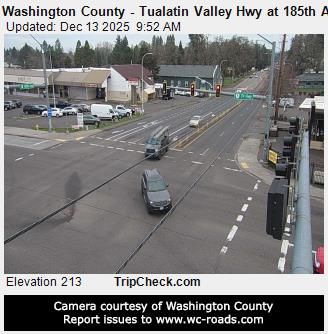 Aloha: Washington County - Tualatin Valley Hwy at 185th Ave