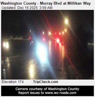Beaverton: Washington County - Murray Blvd at Millikan Way