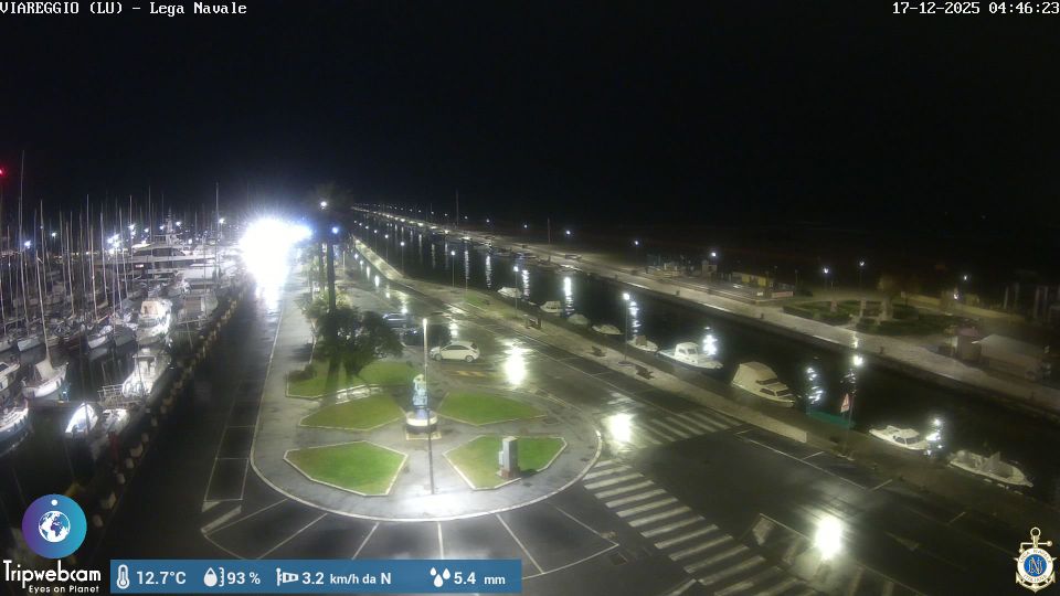 Viareggio: Toscana, Italia: Lega Navale di