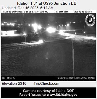 Fruitland: Idaho - I-84 at US95 Junction EB