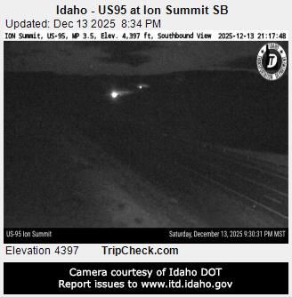 Rockville: Idaho - US95 at Ion Summit SB