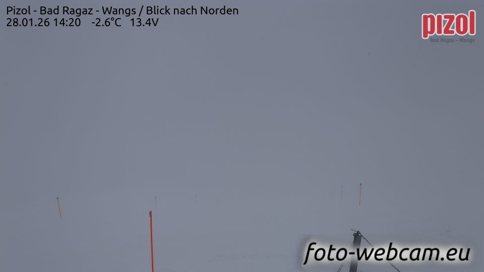 Pfafers: Pizol - Bad Ragaz - Wangs - Blick nach Norden