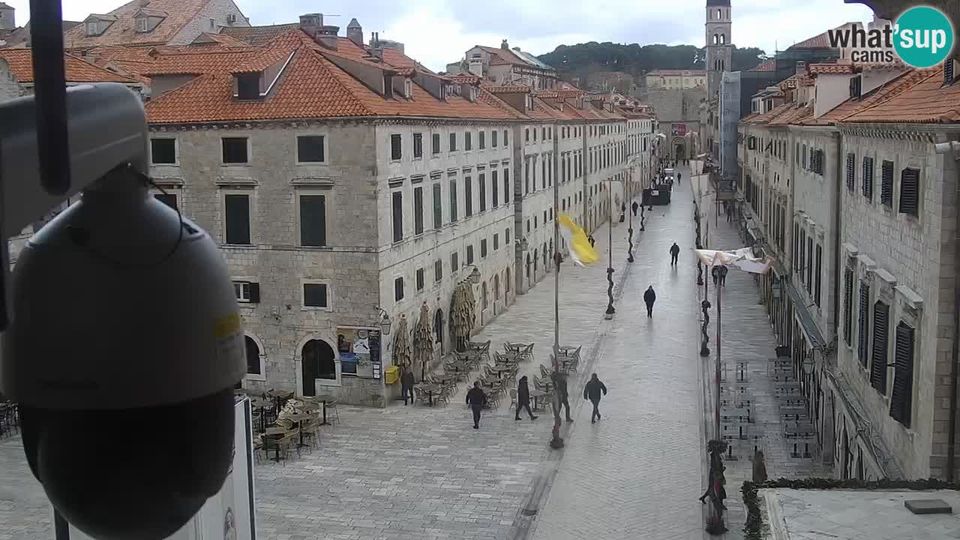 Bosanka: Webcam Dubrovnik - panorama of Old Town