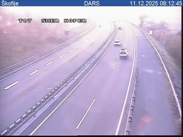 Spodnje Skofije: H5-E751, Škofije - Srmin, priključek Škofije