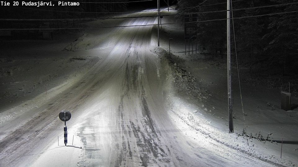Pudasjarvi: Tie 20 - Pintamo - Tie 858 Syötteelle
