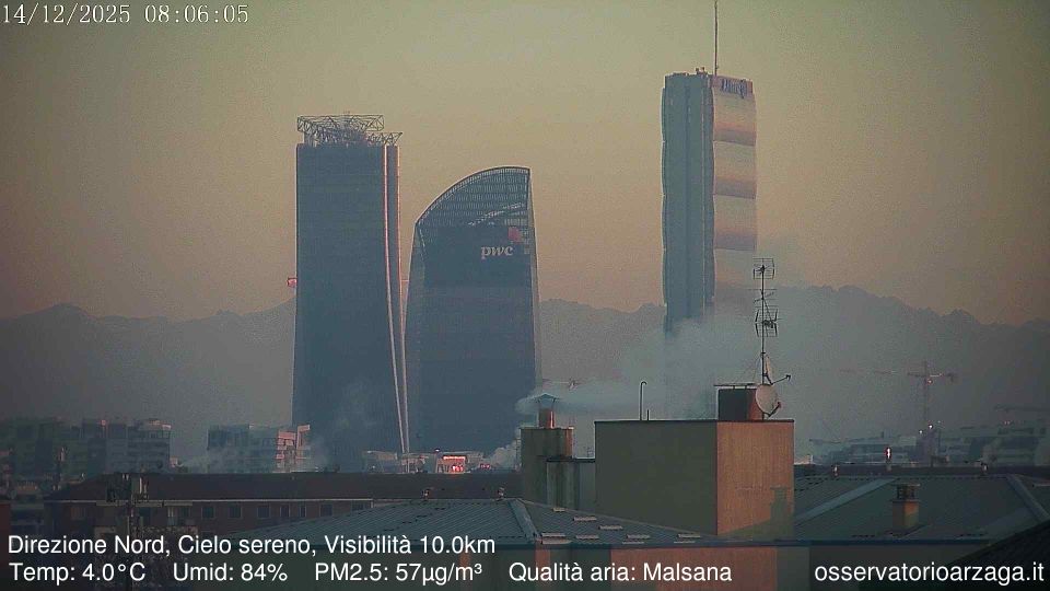 Milan › North-east: CityLife - Generali Tower - Torre Allianz - Torre PwC