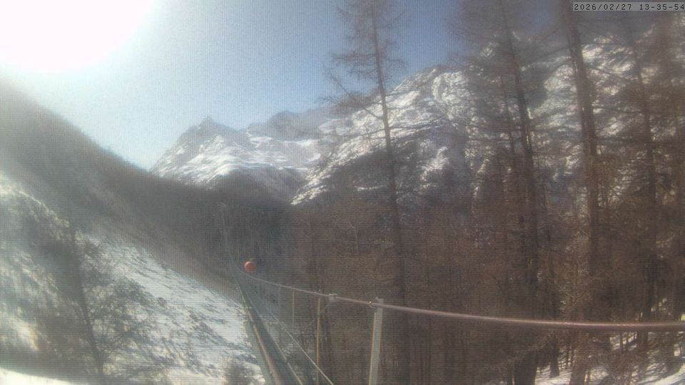 Randa: Charles Kuonen Suspension Bridge