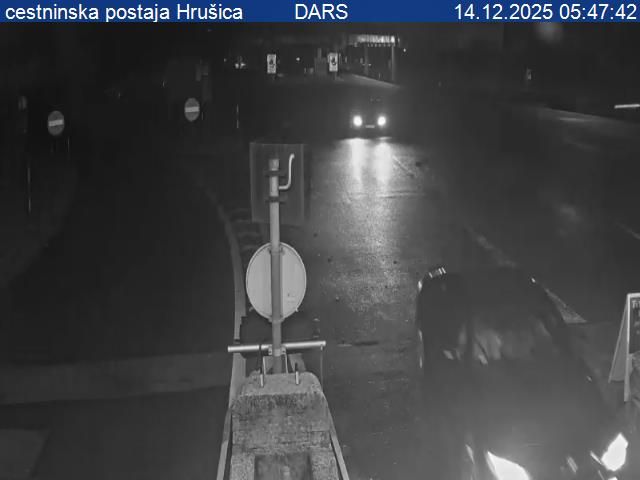 Hrusica: A2/E61, Karavanke - Ljubljana, cestninska postaja