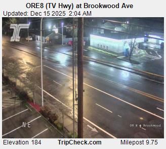 Hillsboro: ORE8 (TV Hwy) at Brookwood Ave