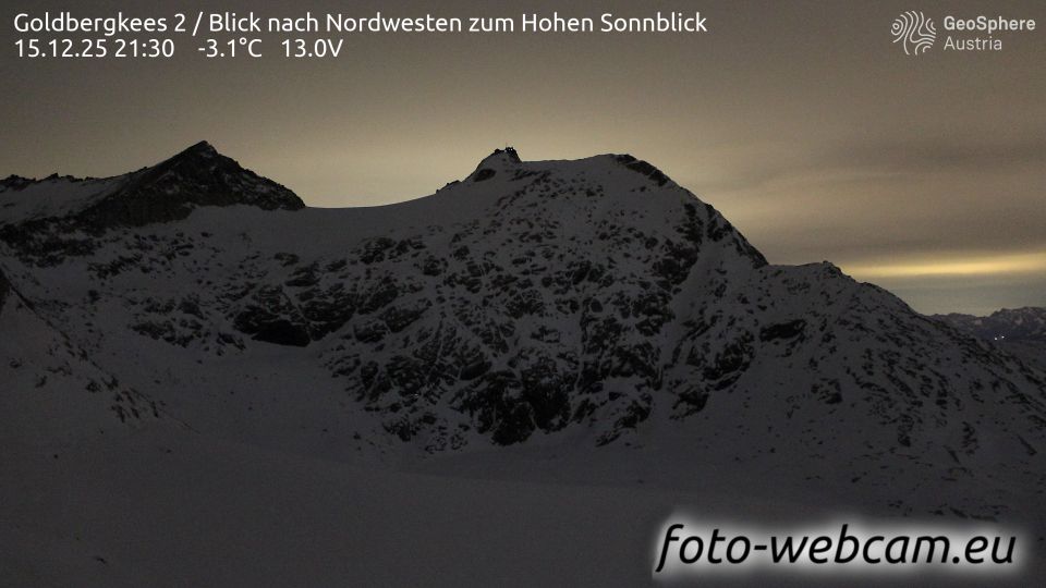 Schachnern: Goldbergkees 2 - Blick nach Nordwesten zum Hohen Sonnblick