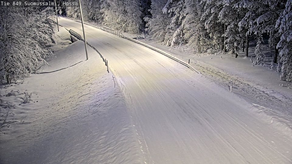 Suomussalmi: Tie 843 - Hossa - Suomussalmelle
