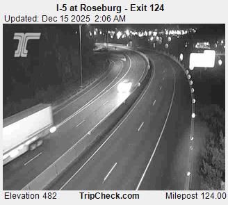 Roseburg: I-5 at - Exit 124