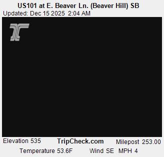 Bandon: US101 at E. Beaver Ln. (Beaver Hill) SB