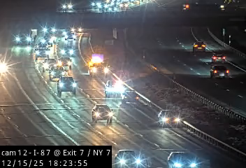 Village of Menands › North: I-87 NB at Exit 7 - NY 7