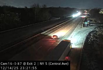 Colonie › North: I-87 at Exit 2 (NY 5 - Central Avenue)