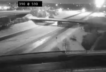 Rochester: I-390 Northbound Over I-590