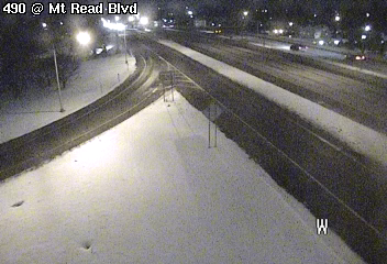 Rochester › East: I-490 at Mt. Read Blvd