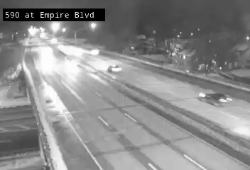 Rochester › South: NY-590 Southbound at Empire Blvd