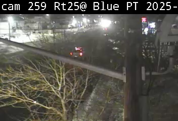 Lake Grove: NY 25 Westbound at Blue Point Road