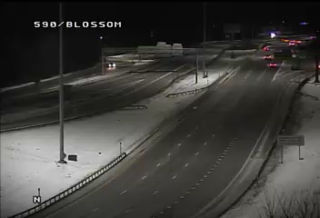 Rochester: NY-590 at Blossom Rd