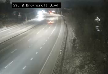 Rochester: I-590 at Browncroft Blvd