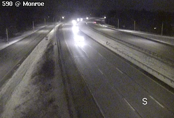 East Rochester: I-590 at Monroe Ave