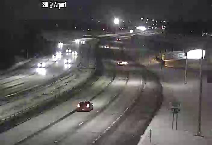 Maplewood › South: I-390 at ROC Airport Tunnel