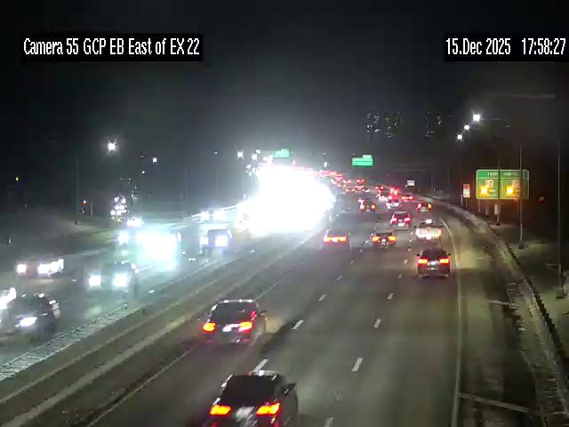 New York › East: GCP EB at Exit to CVE (I-295) NB