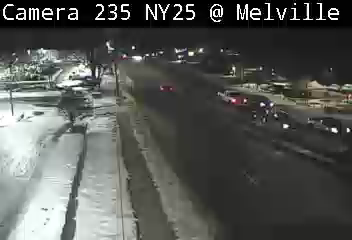 Huntington Bay: NY 25 at Melville Road