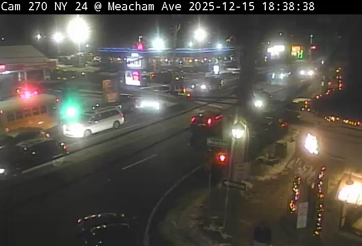 South Floral Park: NY 24 Eastbound at Covert - Meacham Ave
