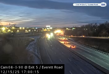 Westerlo › East: I-90 at Exit 5 (Everett Road)