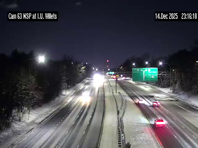 Munsey Park: NSP at I.U. Willets Rd Exit 30 (Median Cam)