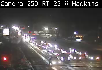 Lake Grove: NY 25 Eastbound at Hawkins Avenue