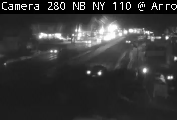 Huntington: NY 110 Northbound at Arrowwood Lane