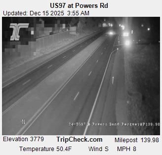 Bend: US97 at Powers Rd