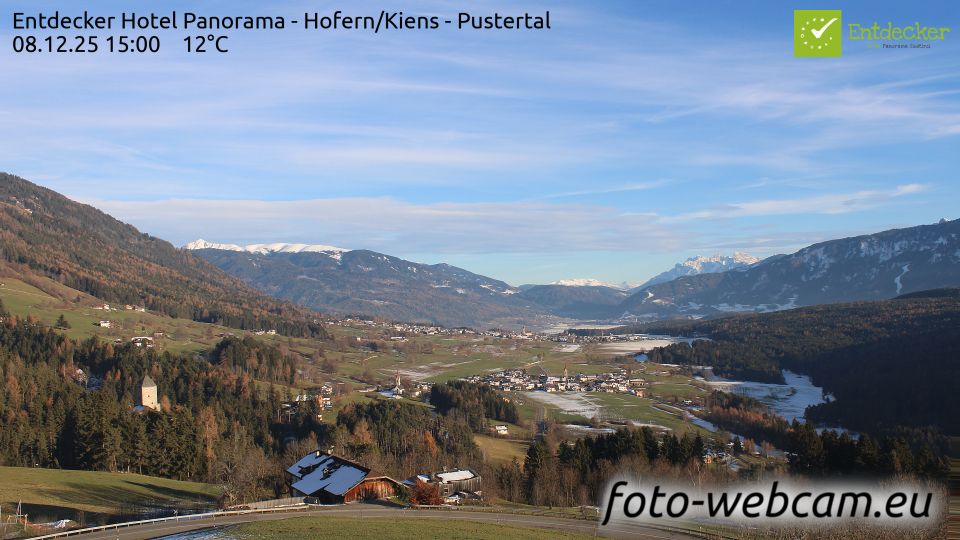 Pfalzen - Falzes: Entdecker Hotel Panorama - Hofern/Kiens - Pustertal