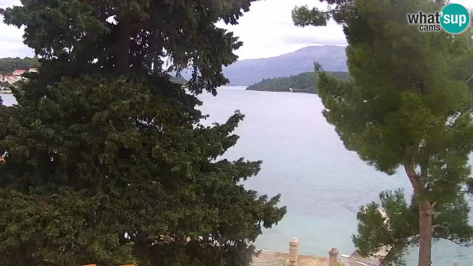 Lumbarda: resort Webcam Korčula